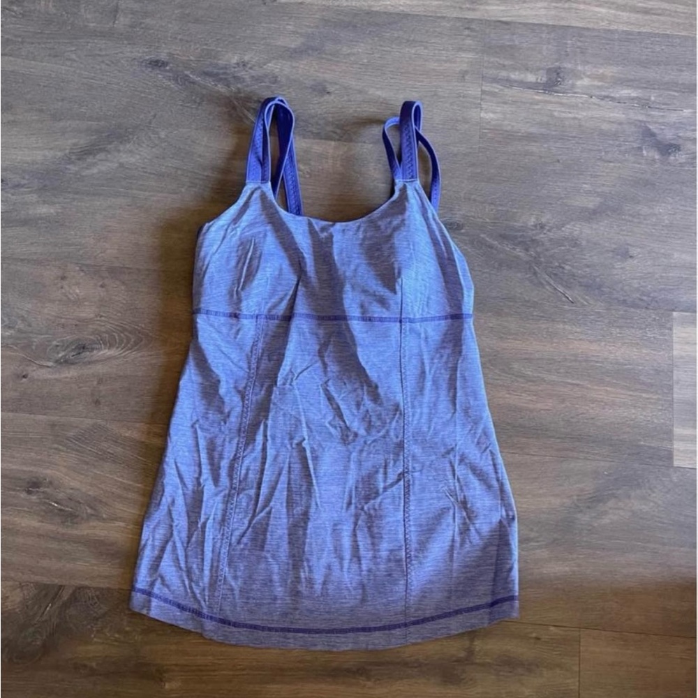 Lululemon purple Fitted Tank Top